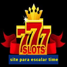 site para escalar time